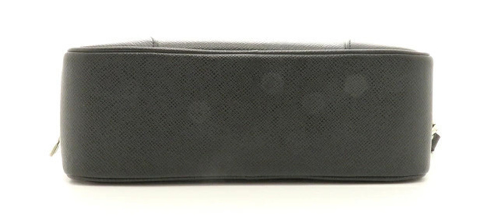 Louis Vuitton Shoulder Bag Neo Ardoise Taiga Leather Pavel Black
